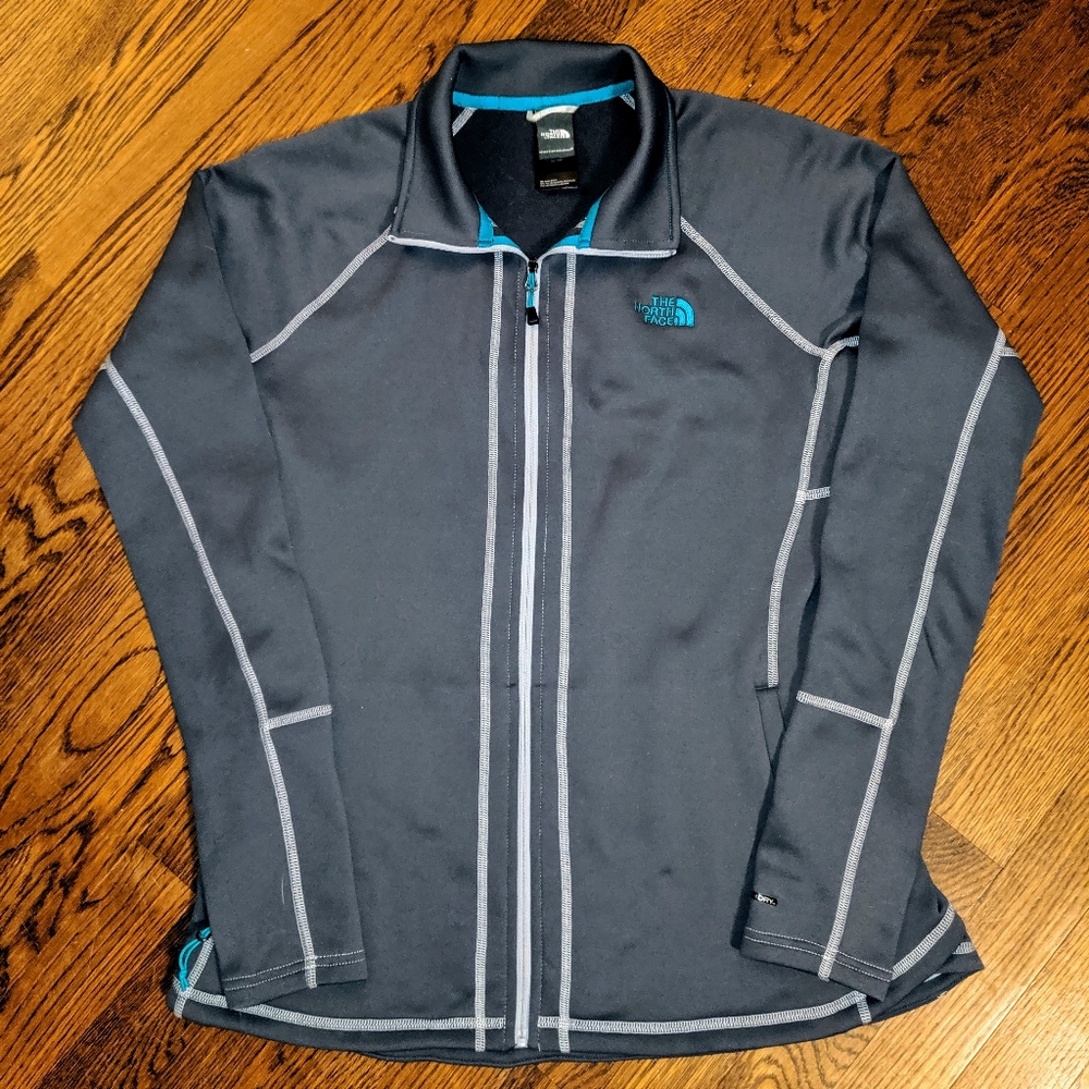 The North Face gray medium light weight jacket